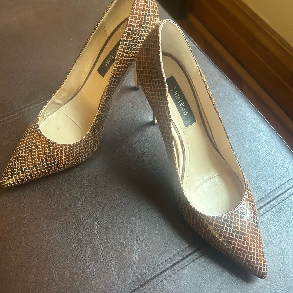 WHBM Brown High Heels